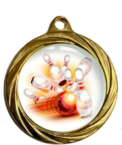 Immagine di MEDAGLIA BOWLING - diametro mm. 32