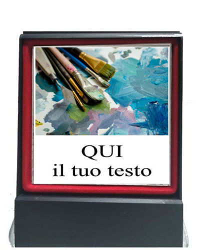 Immagine di TARGHETTA PREMIO PITTURA - Art. PL75K