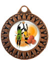 Immagine di MEDAGLIA BASKET - diametro mm. 40