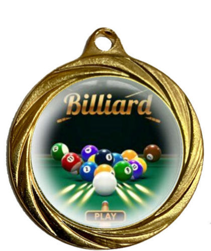 Immagine di MEDAGLIA BILIARDO - diametro mm. 32