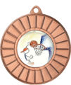 Immagine di MEDAGLIA BASKET - diametro mm. 50