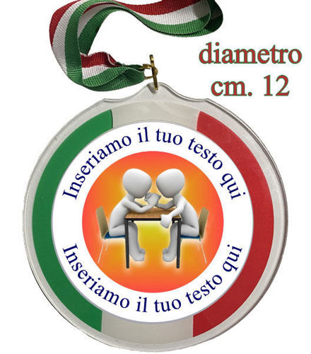 Immagine di MEDAGLIONE BRACCIO DI FERRO Ø mm. 120