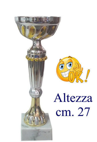 Immagine di COPPA IN METALLO - Art. EMA