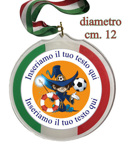 Immagine di MEDAGLIONE IN PLEX diametro mm. 120