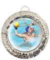 Immagine di MEDAGLIONE PALLANUOTO - Ø mm. 70