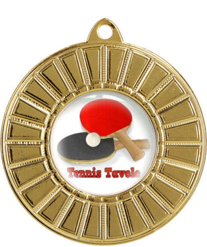 Immagine di MEDAGLIA TENNISTAVOLO diametro mm. 50
