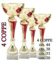 Immagine di 4 COPPE IN SERIE - Art. 1618/G