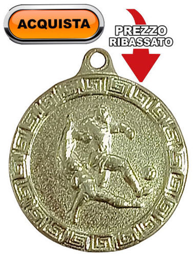 Immagine di MEDAGLIA CALCIO - diametro mm. 32