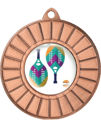 Immagine di MEDAGLIA BEACH TENNIS Ø mm. 50
