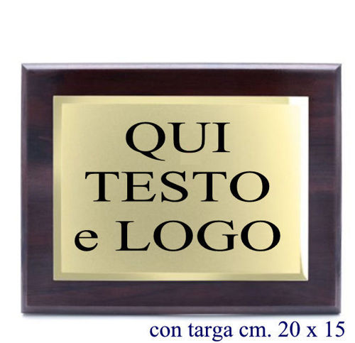 Immagine di CREST CON TARGA - Art. 1579