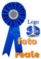Immagine di COCCARDA BLU MAXI - Art. 7259/B