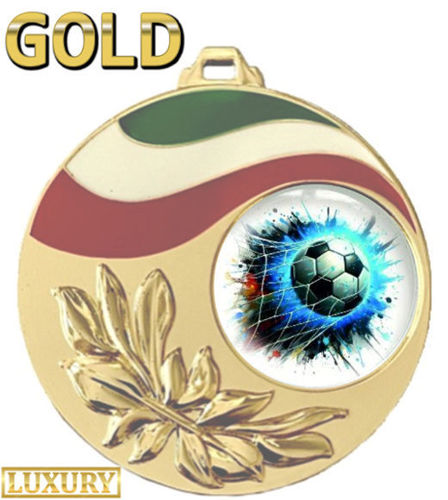 Immagine di MEDAGLIA LUSSO CALCIO Ø mm. 50 - Art. 9650