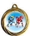 Immagine di MEDAGLIA HOCKEY - diametro mm. 32