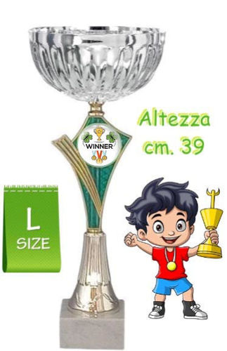 Immagine di COPPA IN METALLO - Art. 1A76