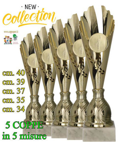 Immagine di SERIE DI 5 COPPE - Art. 7244