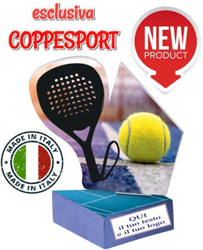Immagine di TROFEO PREMIO PADEL - Art. SO/309