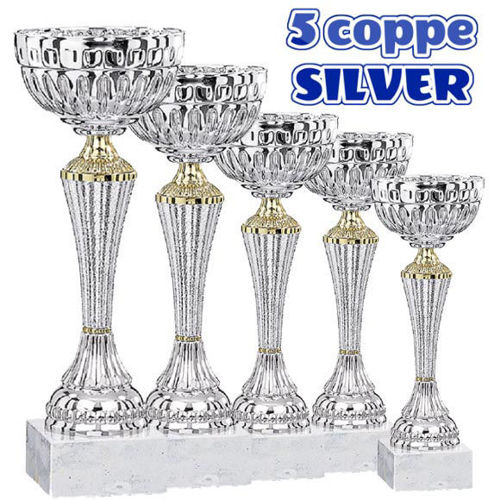 Immagine di SERIE DI 5 COPPE - Art. 1280S