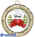 Immagine di MEDAGLIONE BOXE - diametro mm.70