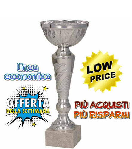 Immagine di COPPA "GREY" IN METALLO - Art. W869A