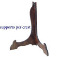 Immagine di CREST IN LEGNO CON TARGA - Art. WP90120