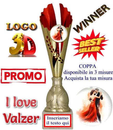 Immagine di PREMIO BALLO "TANGO" - Art. 7246/X