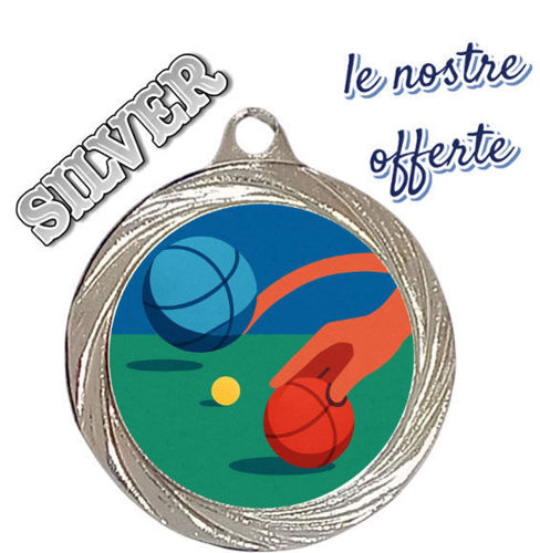 Immagine di MEDAGLIA ECONOMICA BOCCE - Ø mm. 32