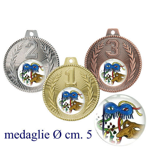 Immagine di TRIS DI MEDAGLIE Ø mm. 50