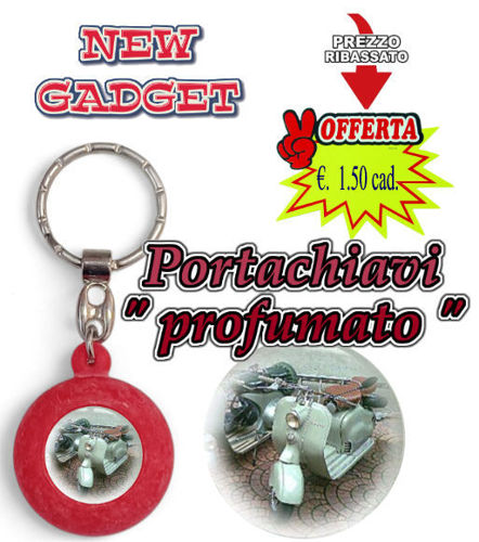 Immagine di PORTACHIAVI PROFUMATO - Art. PP/R