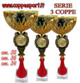 Immagine di SERIE DI 3 COPPE - Art. 452/S3/X