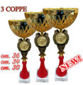 Immagine di SERIE DI 3 COPPE - Art. 452/S3/X