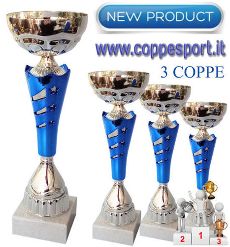 Immagine di SERIE 3 COPPE  - Art. 721