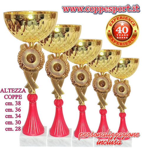 Immagine di SERIE DI 5 COPPE - Art. 452/S5