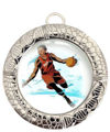 Immagine di MEDAGLIONE BASKET - diametro mm.70