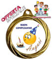 Immagine di MEDAGLIA COMPLEANNO - Ø mm. 32