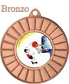 Immagine di MEDAGLIA BASKET - diametro mm. 50
