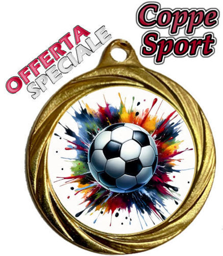 Immagine di MEDAGLIA CALCIO - diametro mm. 32