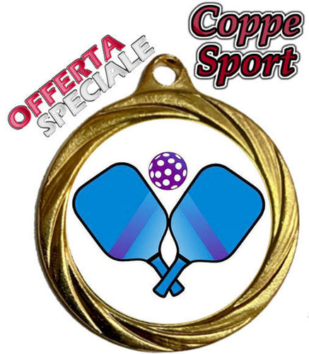 Immagine di MEDAGLIA PICKLEBALL - diametro mm. 32
