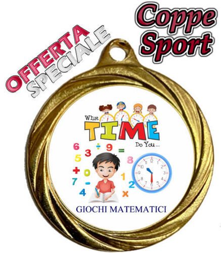Immagine di MEDAGLIA GIOCHI MATEMATICI - Ø mm.32