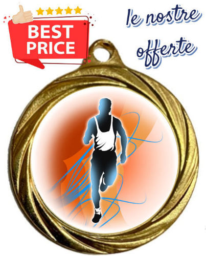 Immagine di MEDAGLIA CORSA/MARATONA Ø mm. 32