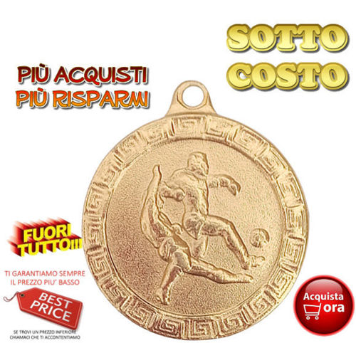 Immagine di MEDAGLIA CALCIO - diametro mm. 32