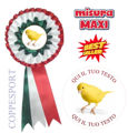 Immagine di COCCARDA ITALIA MAXI - Art. 7415-GWR