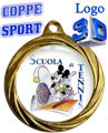 Immagine di MEDAGLIA SCUOLA TENNIS - Ø mm. 32