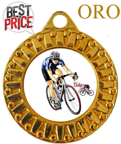 Immagine di MEDAGLIA CICLISMO mm. 40