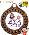 Immagine di MEDAGLIA NATALIZIA GINNASTICA mm. 40